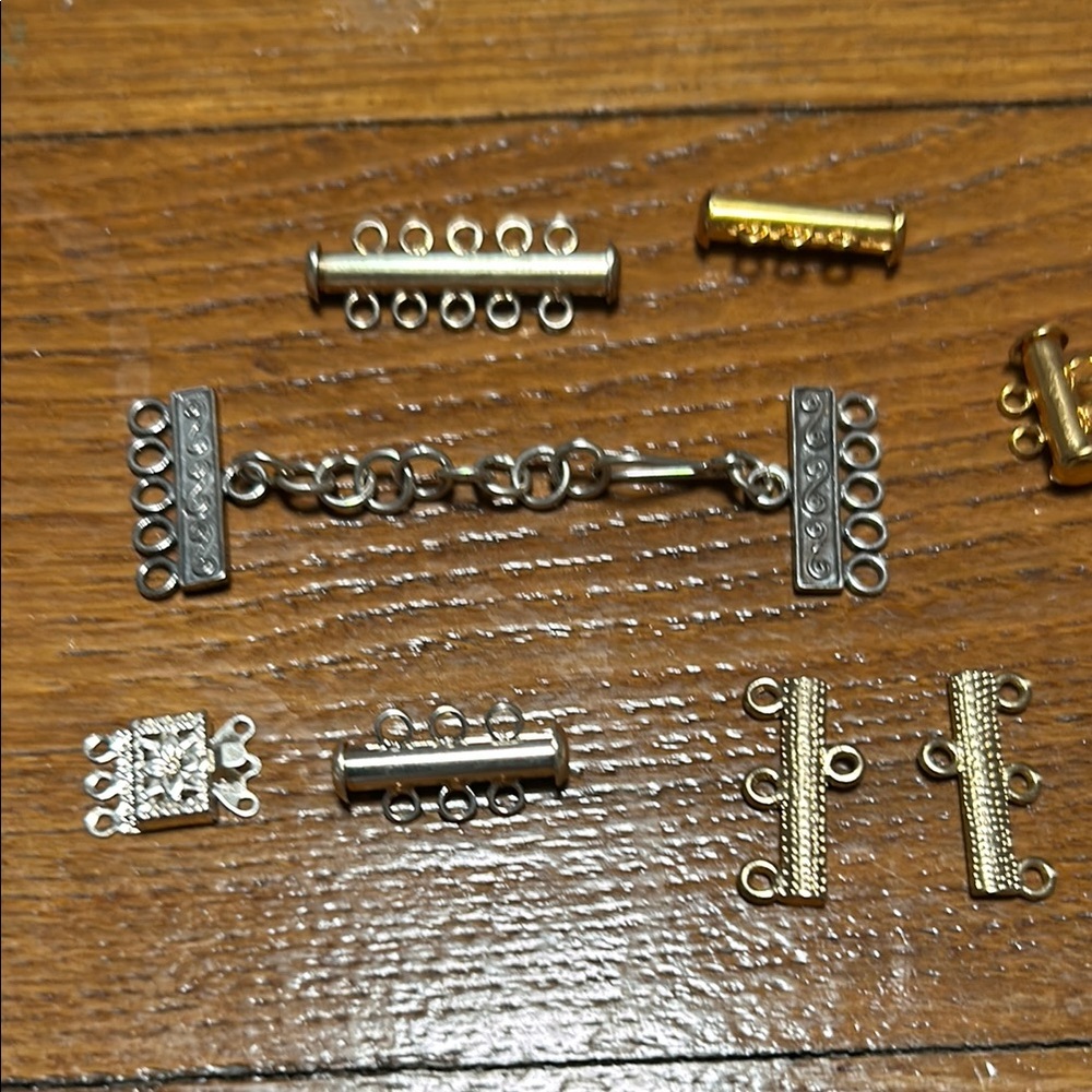 Multi strand Jewelry Clasps